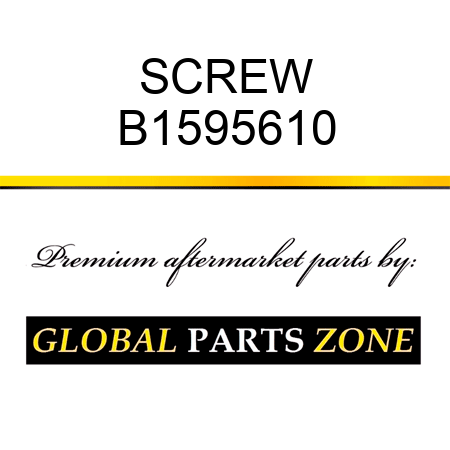 SCREW B1595610