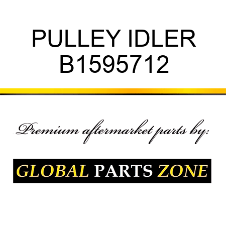 PULLEY IDLER B1595712