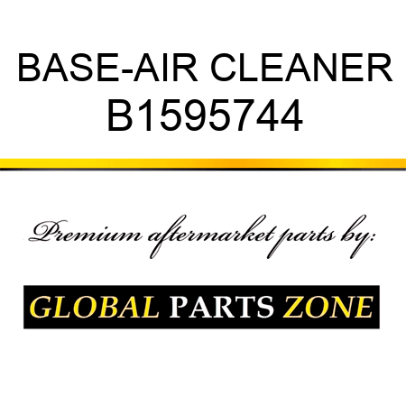 BASE-AIR CLEANER B1595744