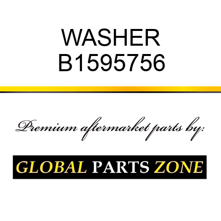 WASHER B1595756