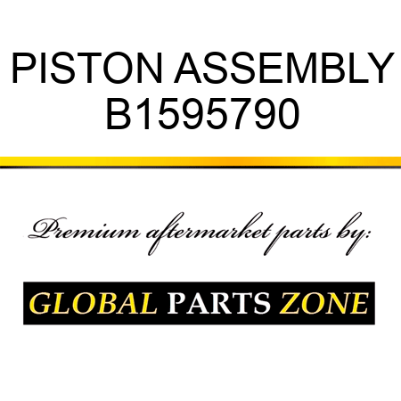 PISTON ASSEMBLY B1595790