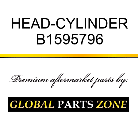 HEAD-CYLINDER B1595796