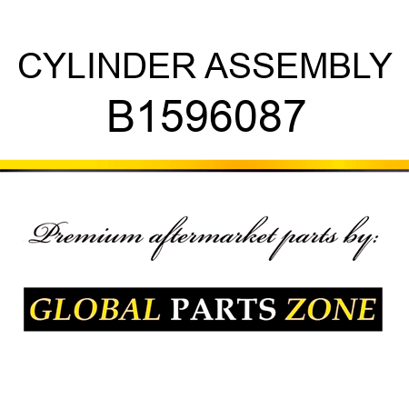 CYLINDER ASSEMBLY B1596087