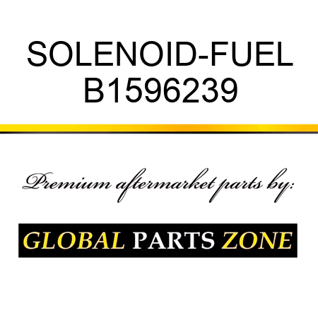 SOLENOID-FUEL B1596239