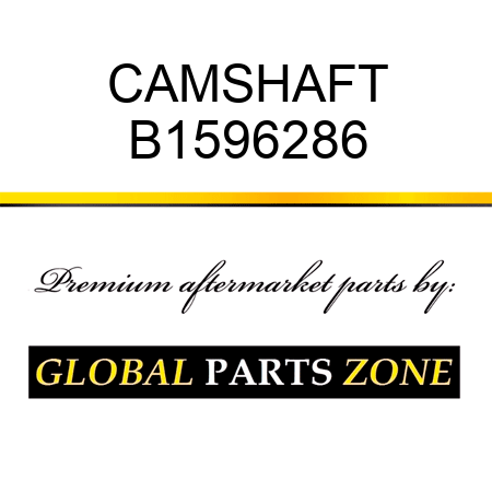 CAMSHAFT B1596286