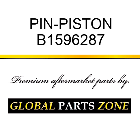 PIN-PISTON B1596287