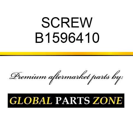 SCREW B1596410