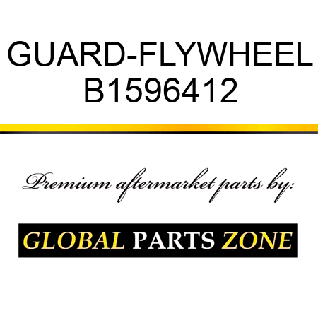 GUARD-FLYWHEEL B1596412