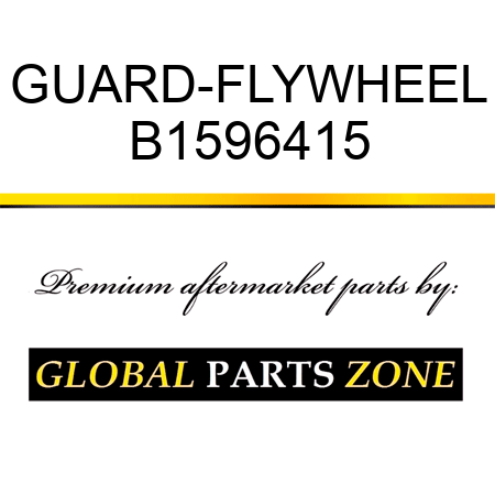 GUARD-FLYWHEEL B1596415