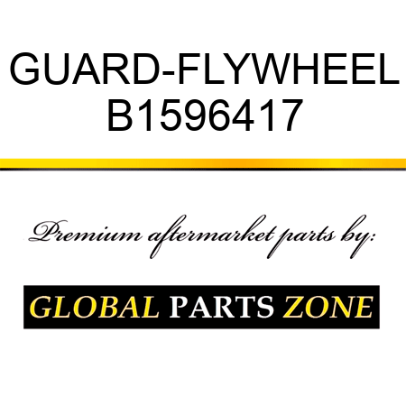 GUARD-FLYWHEEL B1596417