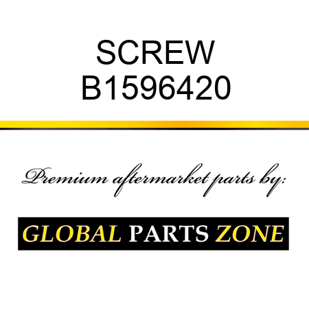 SCREW B1596420
