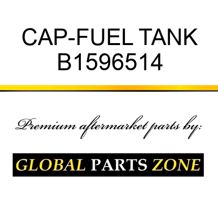 CAP-FUEL TANK B1596514