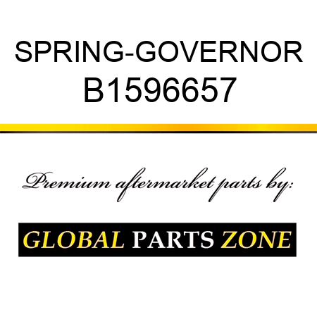 SPRING-GOVERNOR B1596657