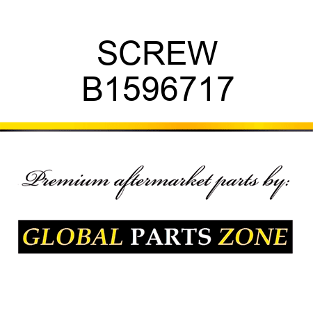 SCREW B1596717