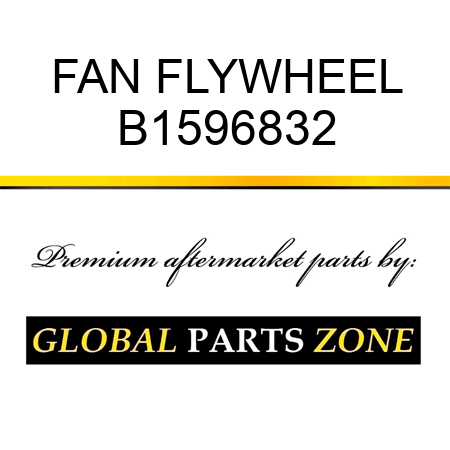 FAN FLYWHEEL B1596832