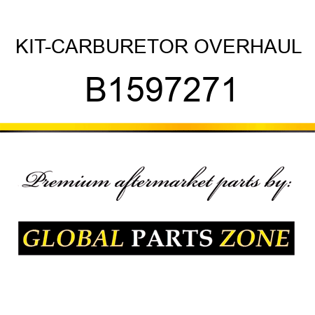 KIT-CARBURETOR OVERHAUL B1597271