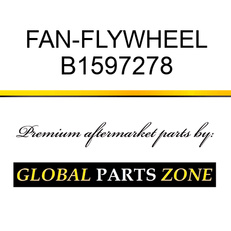 FAN-FLYWHEEL B1597278