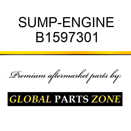 SUMP-ENGINE B1597301