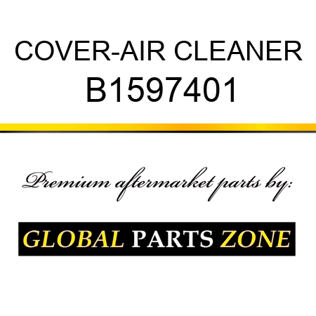 COVER-AIR CLEANER B1597401