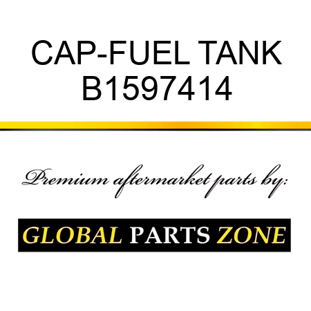 CAP-FUEL TANK B1597414