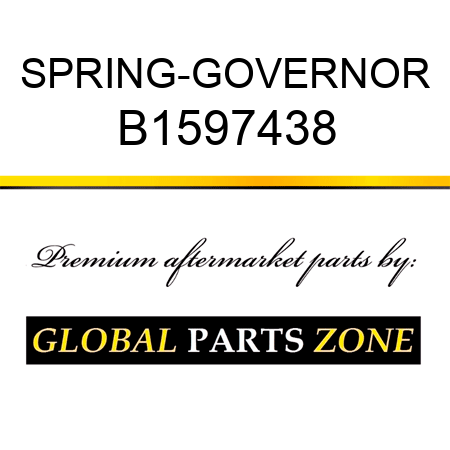 SPRING-GOVERNOR B1597438