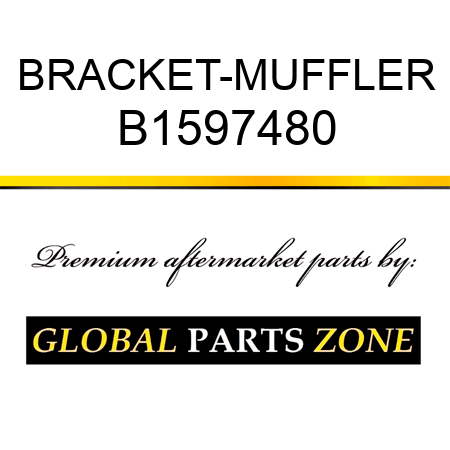 BRACKET-MUFFLER B1597480