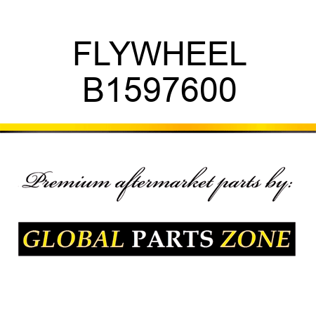 FLYWHEEL B1597600