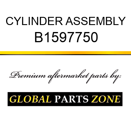 CYLINDER ASSEMBLY B1597750