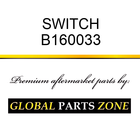 SWITCH B160033