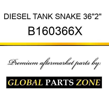 DIESEL TANK SNAKE 36