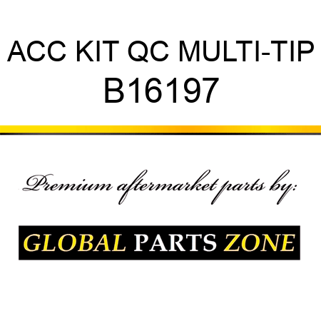 ACC KIT QC MULTI-TIP B16197