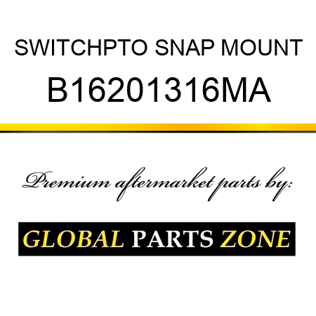 SWITCHPTO SNAP MOUNT B16201316MA