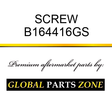 SCREW B164416GS