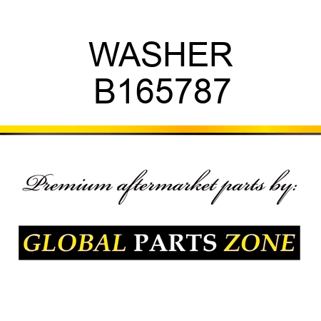 WASHER B165787