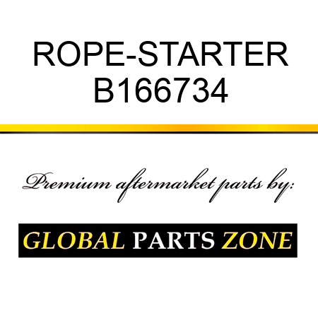 ROPE-STARTER B166734