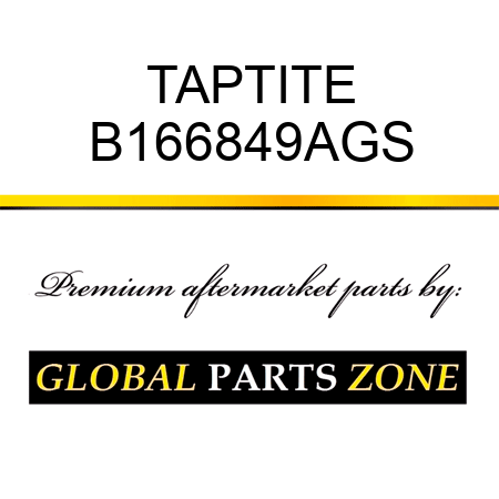 TAPTITE B166849AGS