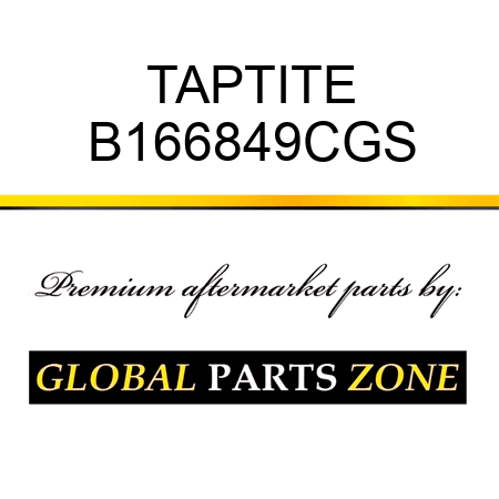 TAPTITE B166849CGS