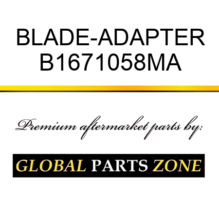 BLADE-ADAPTER B1671058MA