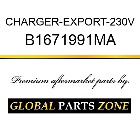 CHARGER-EXPORT-230V B1671991MA