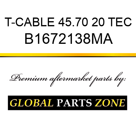 T-CABLE 45.70 20 TEC B1672138MA