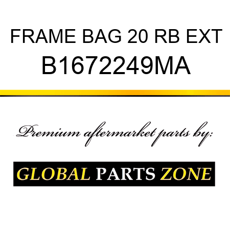 FRAME BAG 20 RB EXT B1672249MA