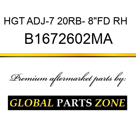 HGT ADJ-7 20RB- 8