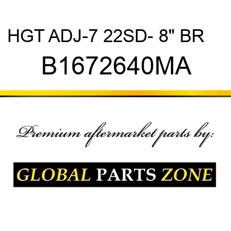 HGT ADJ-7 22SD- 8
