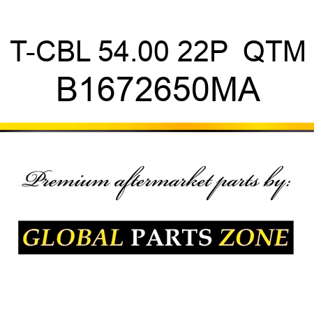 T-CBL 54.00 22P  QTM B1672650MA