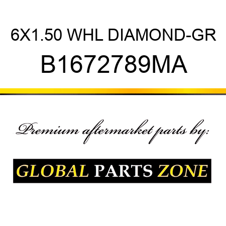 6X1.50 WHL DIAMOND-GR B1672789MA