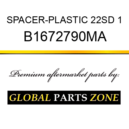 SPACER-PLASTIC 22SD 1 B1672790MA