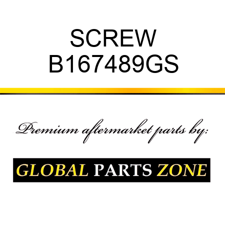 SCREW B167489GS