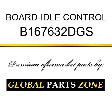 BOARD-IDLE CONTROL B167632DGS