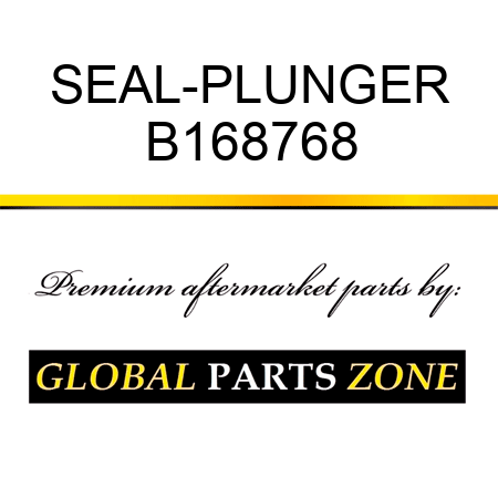 SEAL-PLUNGER B168768