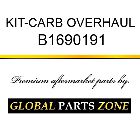 KIT-CARB OVERHAUL B1690191